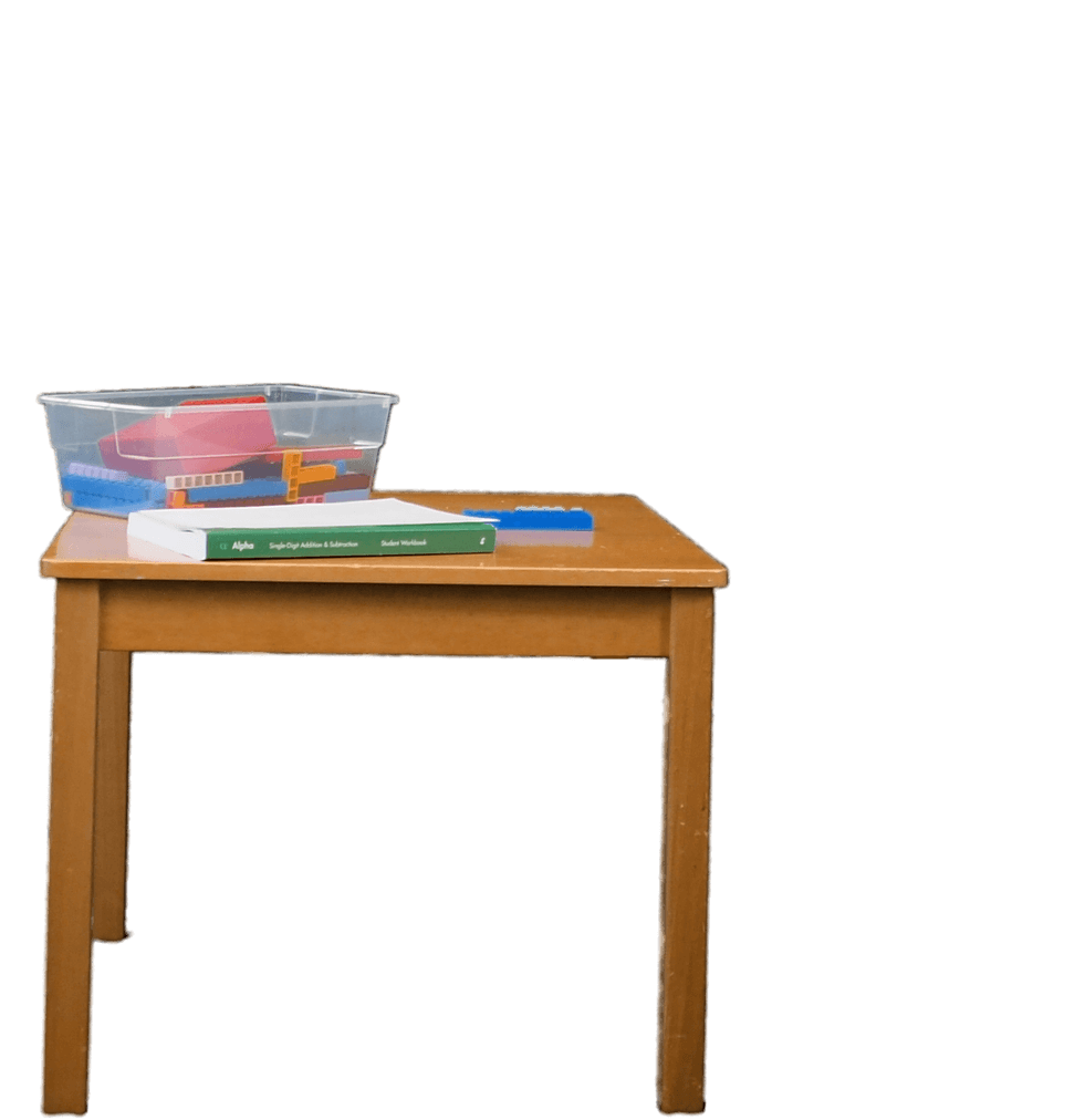 Small Homeschooling Table